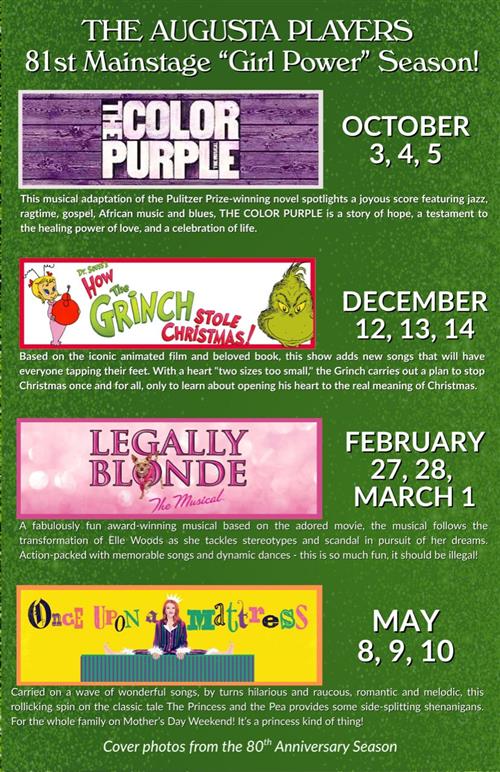 The Augusta Players Mainstage Season
